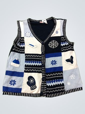 Holiday Editions Damen Winter Thema Strickweste