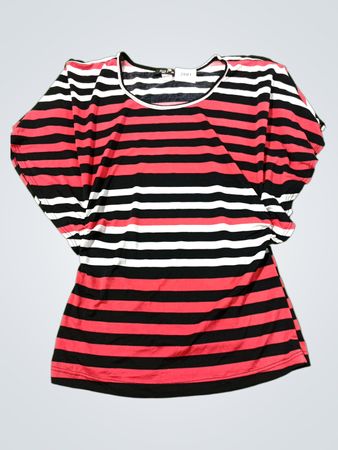 Love J Gestreiftes T-Shirt