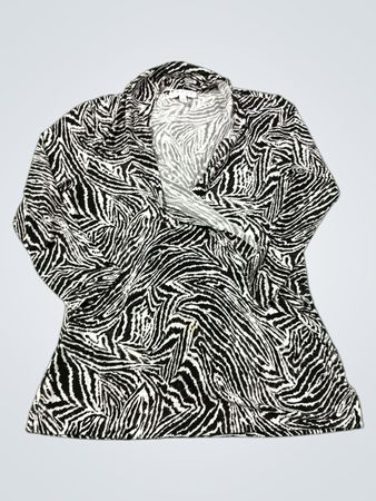 CHAUS Zebra Print Langarmshirt