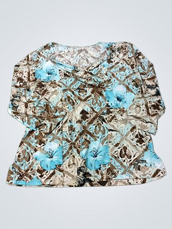 Bluse mit floralem Druck