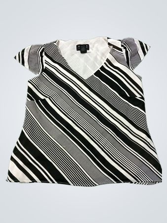 Axcess von Liz Claiborne gestreifte Bluse