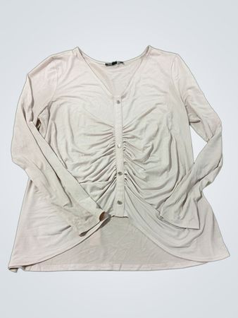 INC International Concepts Rüschenknopf-Front-Top