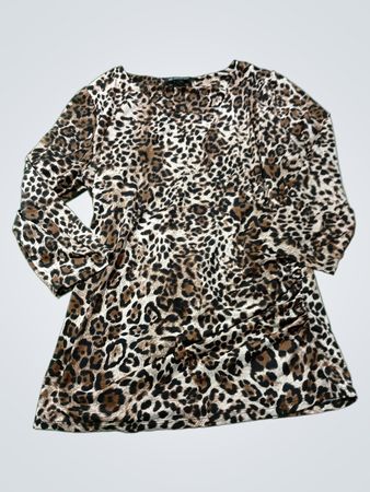 INC International Concepts Leopard Print Top