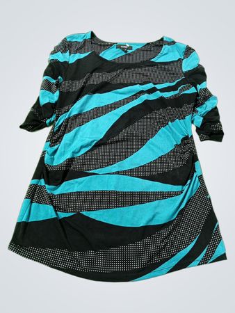 Alfani Damen-Rüschenseitliches Kleid