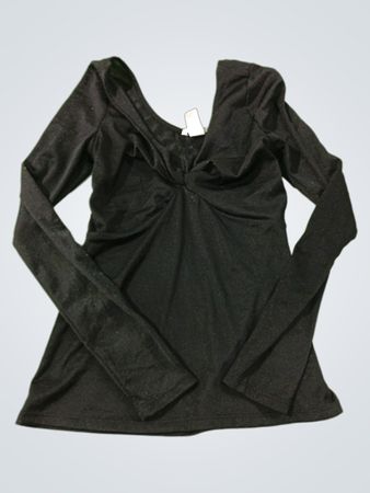 H&M Schwarzes Langarmoberteil