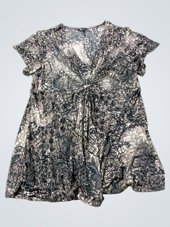 Daisy Fuentes Kurzarm-Top
