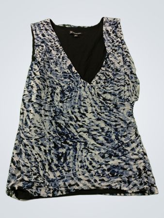 INC International Concepts Ärmelloses Bedrucktes Top
