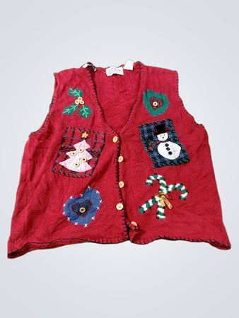Jantzen Classics Christmas Vest