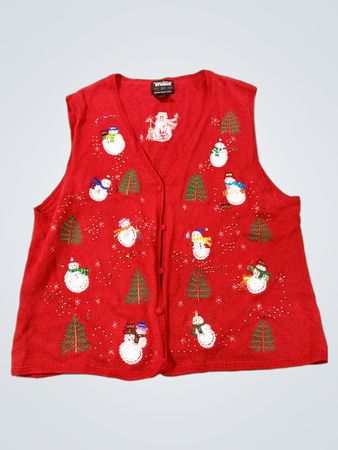 Studio Ho Ho Ho Weihnachts-Schneemann-Weste