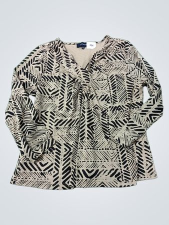Jones Wear Bedrucktes Langarmoberteil