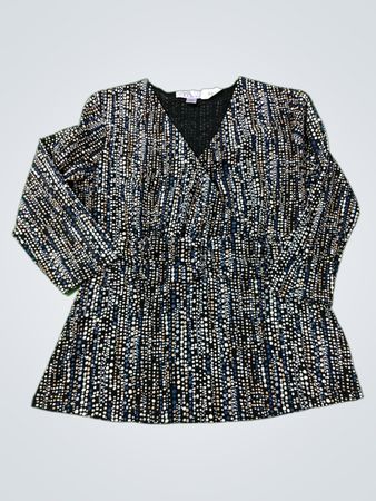 Nine & Co. by Nine West Bedruckte Bluse