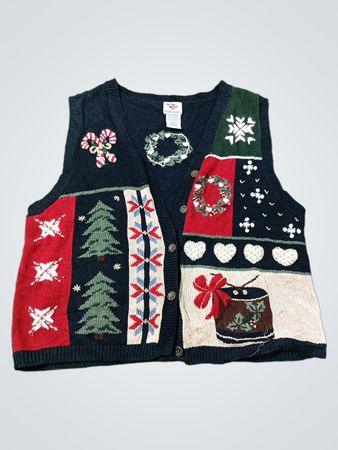 Nussknacker Extra Large Ugly Christmas Sweater Vest