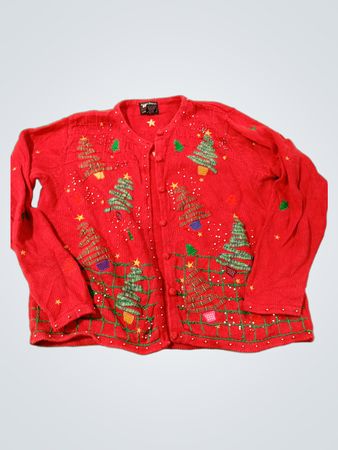 Studio Originals HO HO HO Weihnachtsbaum Cardigan