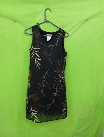 Jaclyn Smith Floral Print Ärmelloses Kleid