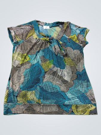 Damenshirt mit kurzem Arm und Druck