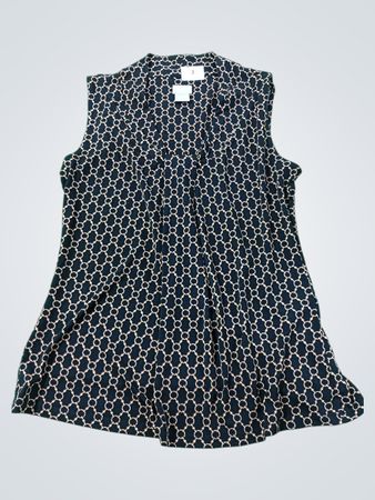 Chico's ärmelloses Mock-Neck-Top