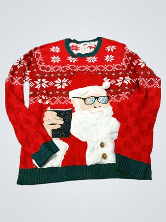 Urlaubszeit Santa Hässlicher Weihnachtspullover
