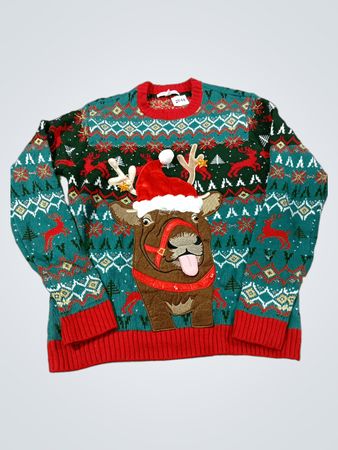 FEIERT GEMEINSAM Hässlicher Weihnachtspullover