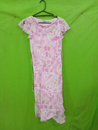 Cherokee Damen Kleid mit pinken Blumen