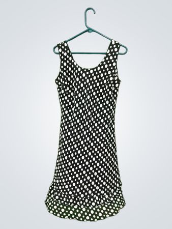 Jessica Polka Dot Ruffle Dress