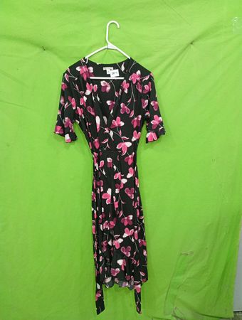 Cato etabliert 1946 Floral-Wickelkleid