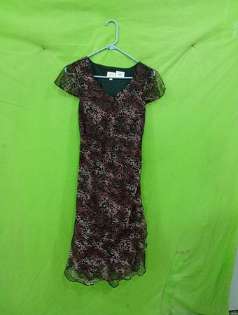 Cleo Petites Damen Bedrucktes Kleid