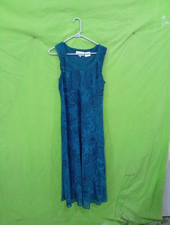 STUDIO I Ärmelloses Paisley Maxikleid