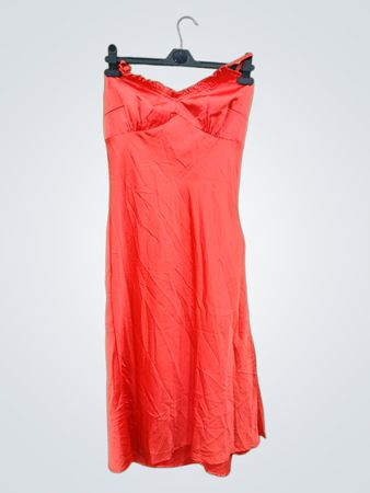 Jopra Strapless Orange Dress