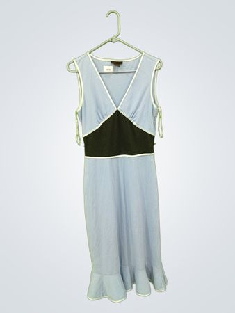 Express Ärmelloses V-Ausschnitt Midi Kleid