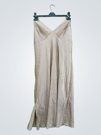 Secret Treasures Spaghetti-Träger Midi-Kleid