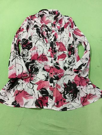 Fashion Bug Floral Print Faltenbluse