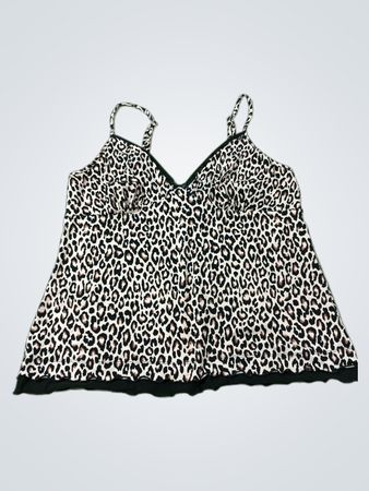 Linea Donatella Leopardprint-Top