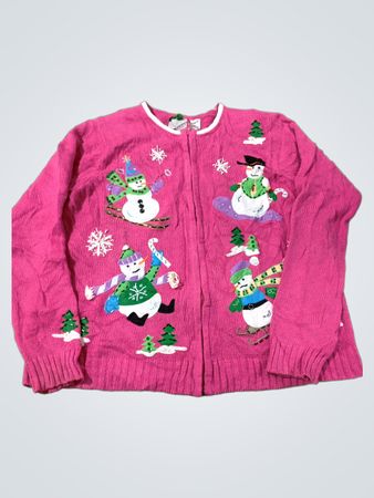 Tiara International Christmas Collection Schneemann Pullover