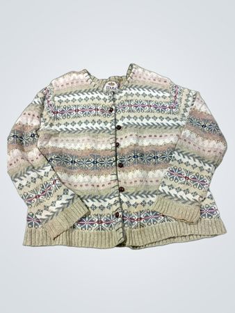 Tiara International Fair Isle Strick-Cardigan