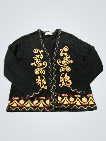 Gina Peters Frauen bestickter Cardigan