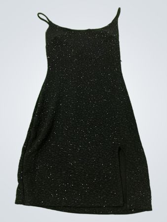 Windsor Black Sparkle Mini Dress