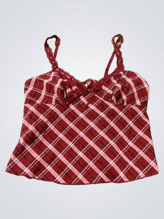 Plaid Cami