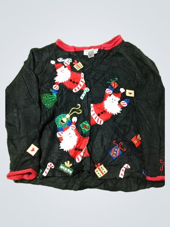 Tiara International Weihnachtskollektion 2004 Weihnachtsmannpullover