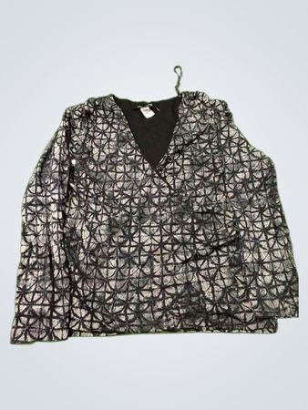 Jones New York Women's Bedruckte Langarmbluse
