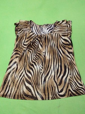 Zebra-Muster-Top