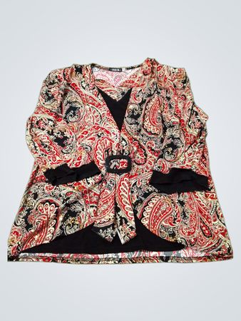 AGIS Paisley Print Bluse