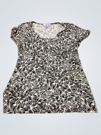 Nine West Bedrucktes Tunika-Top
