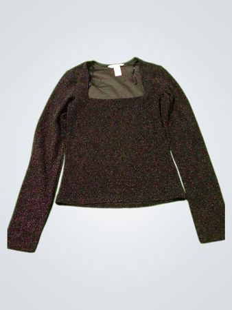 Funkelndes Langarmshirt