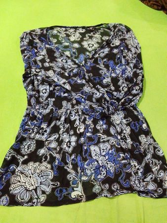 Bluse mit Blumenmuster