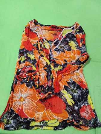 Bluse mit Blumenmuster
