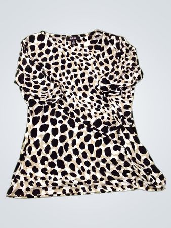 Damenoberteil mit Animalprint