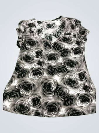 Vintage Susie Rose Print Top