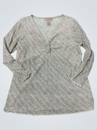 E.L. Women's bedrucktes Langarmshirt