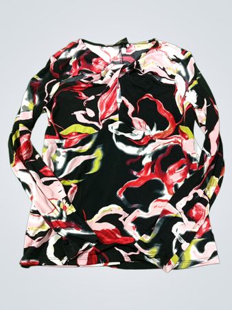 BOLD elements Damen Langarm-Oberteil mit Blumenmuster