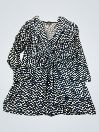 Daisy Fuentes Langarm-Strickkleid